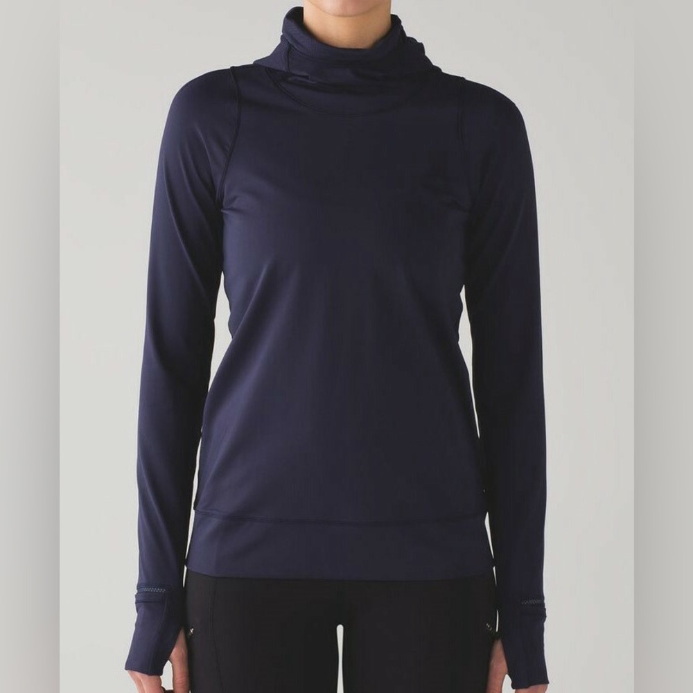 Lululemon Cadence Crusher Hoodie Black Running Top 4